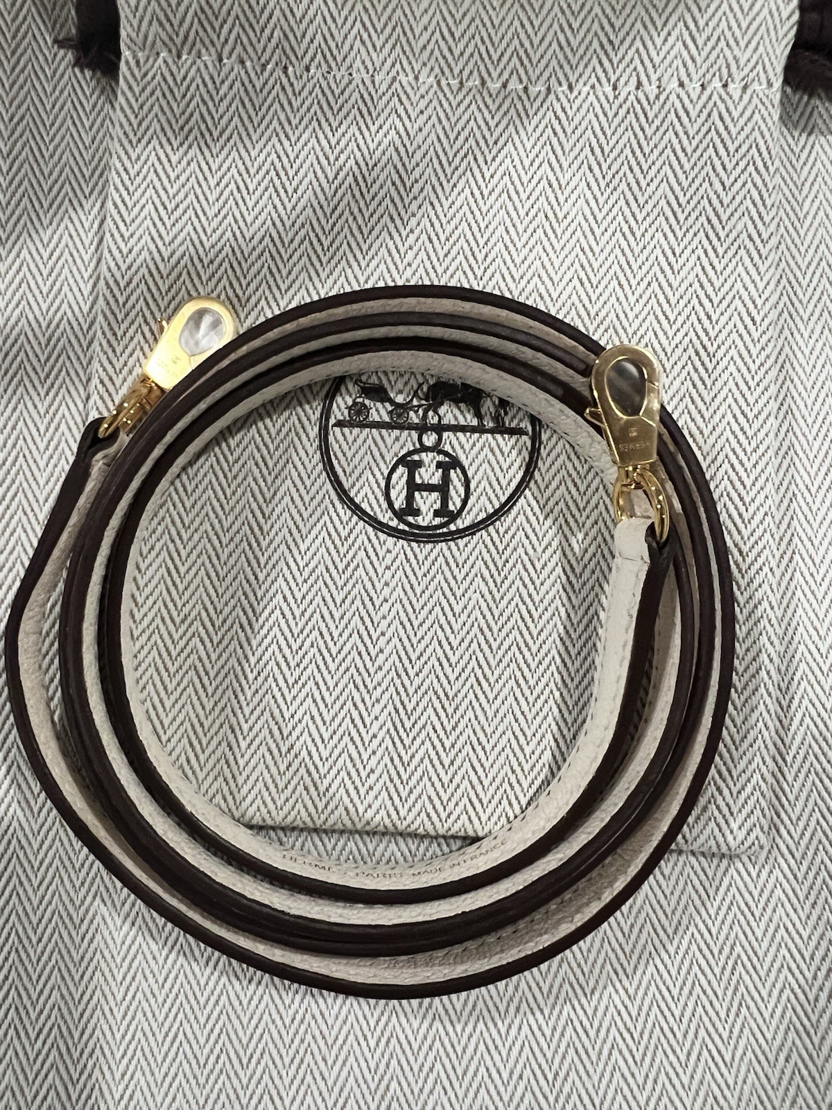 Hermes Mini Bolide Chèvre Nata GHW New Full Set