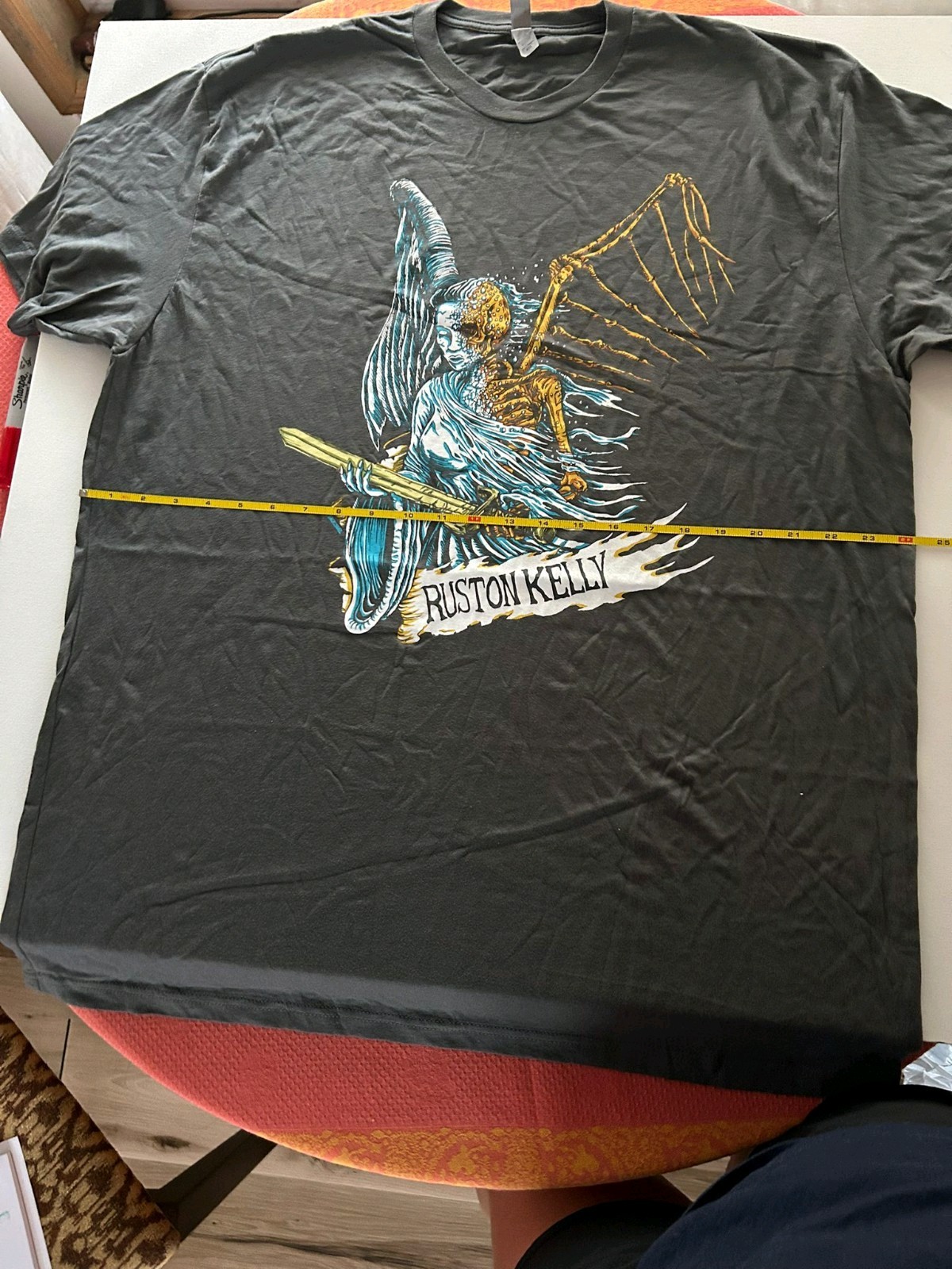 Short-sleeved T-shirt Ruston Kelly, Angel Of Death Tee