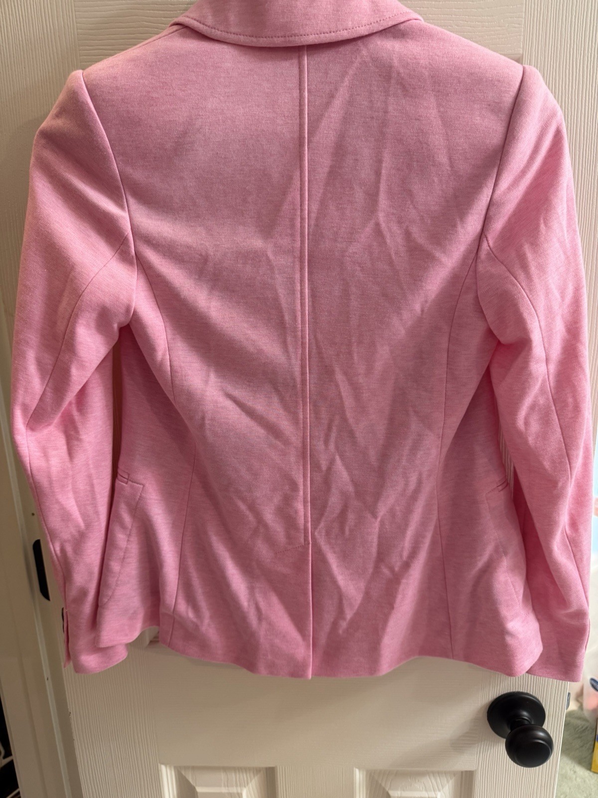 Joules Women’s Pink Lined One-Button Blazer Jacket w/ Pockets US 2
