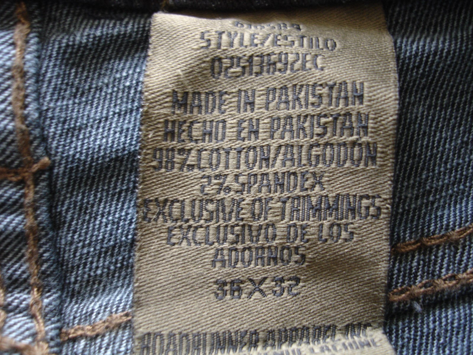 Urban Star men’s jeans – relaxed fit – straight – 36 x 32 – Dark Blue – NEW!!