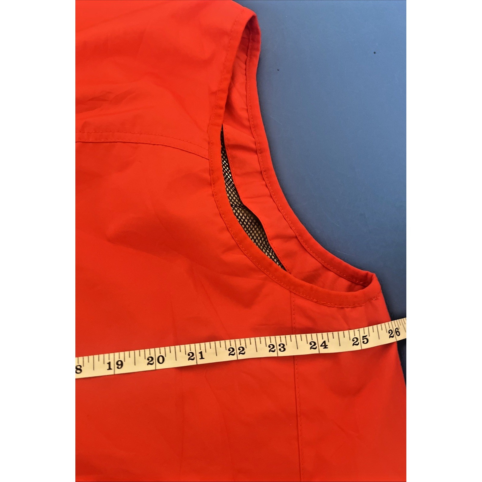 Helly Hansen 3XL Red Sailing Vest Windbreaker Shell Full Zip Waterproof Outdoor