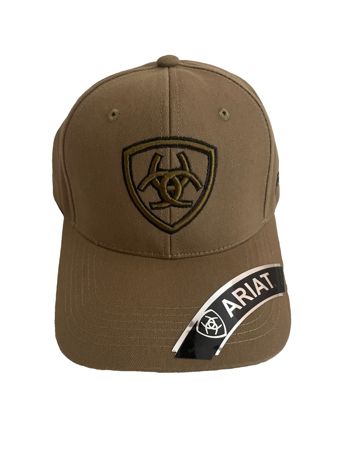 Ariat Mens B-Fit Shield Logo Mesh Back Snapback Cap Hat
