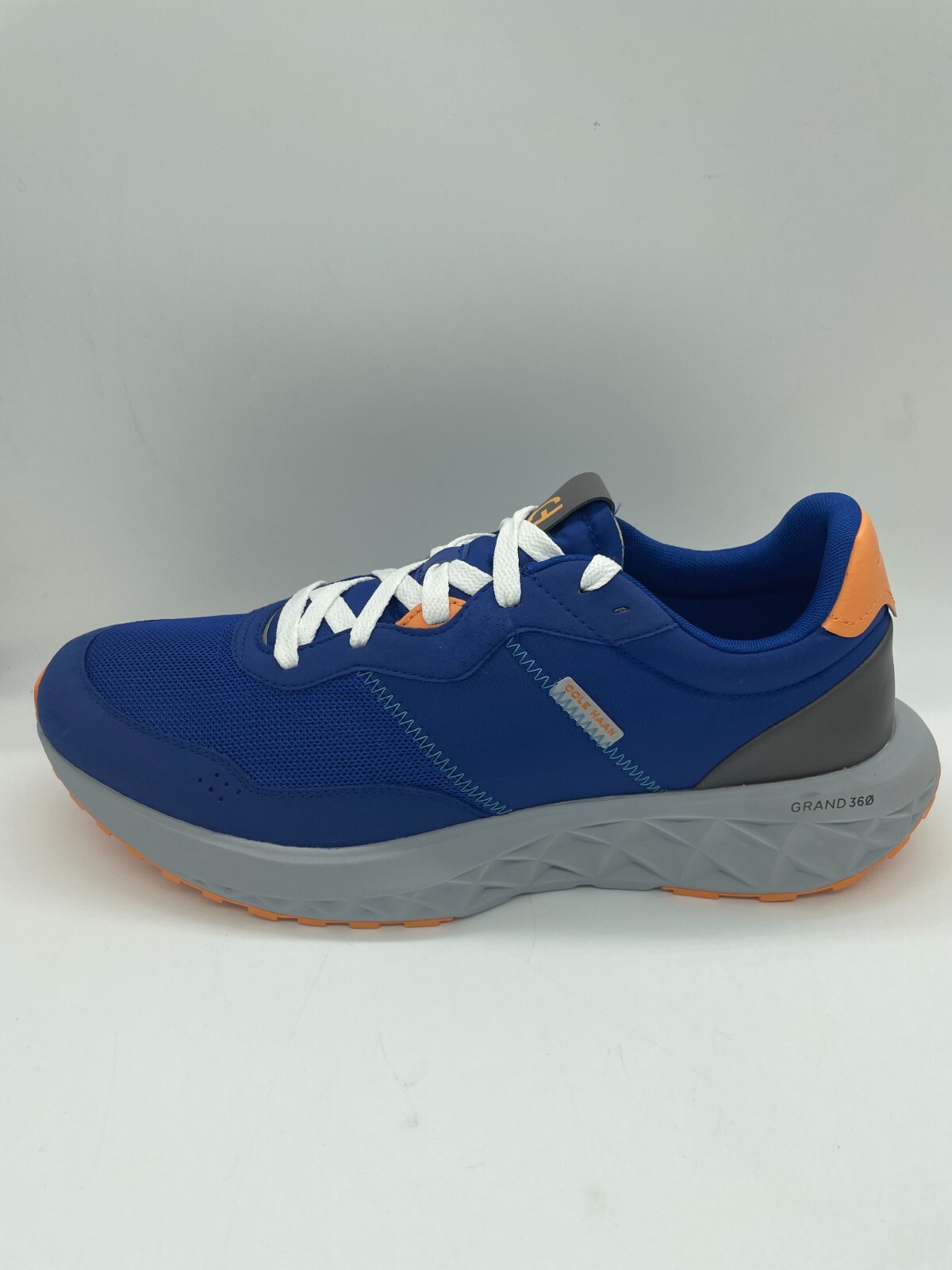 Cole Haan Men’s Zerogrand All Day Runner Blue/Tangerine/Microchip Size 13