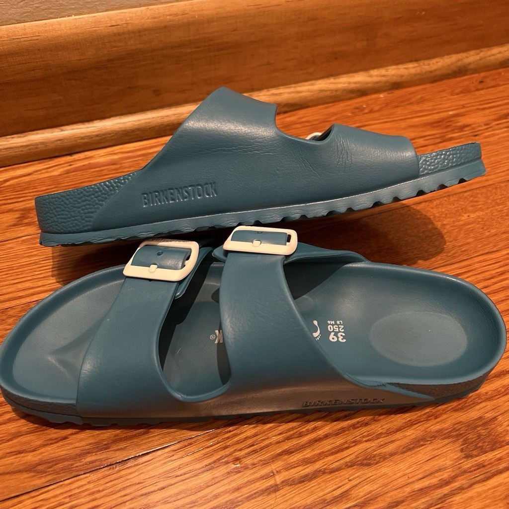 Birkenstock Summer Buckle Strap Arizona Eva Women’s Sandals Size 38-39 (7.5)(8)