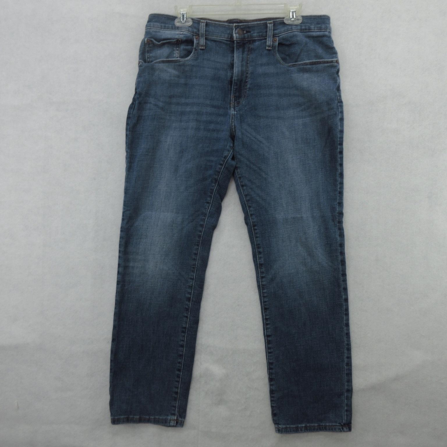 Lucky Brand 223 Straight Jeans Mens 34×29 Blue Stretch Denim Medium Wash Pants