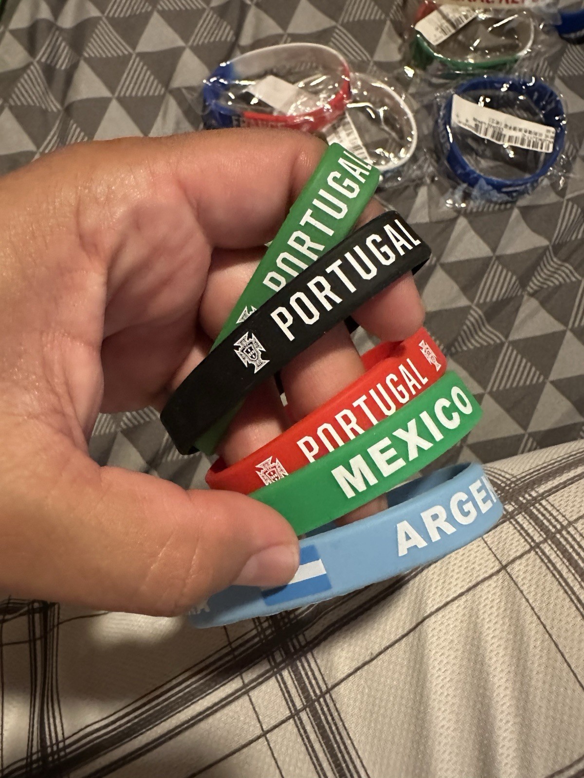 Silicone bracelts and silicone rings