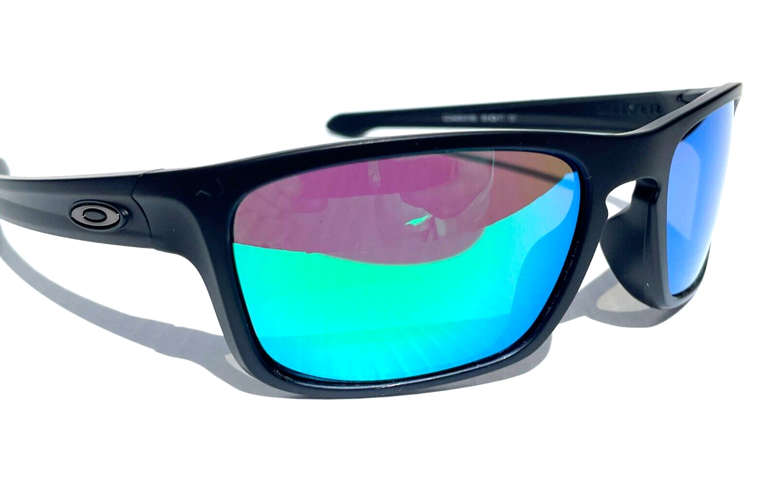 NEW Oakley SLIVER STEALTH Matte Black POLARIZED Galaxy Jade Lens Sunglass 9408