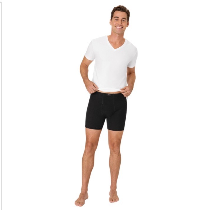 Men’s Hanes BOXER BRIEFS 5 Pk Assorted Colors And Print /Choose your Size
