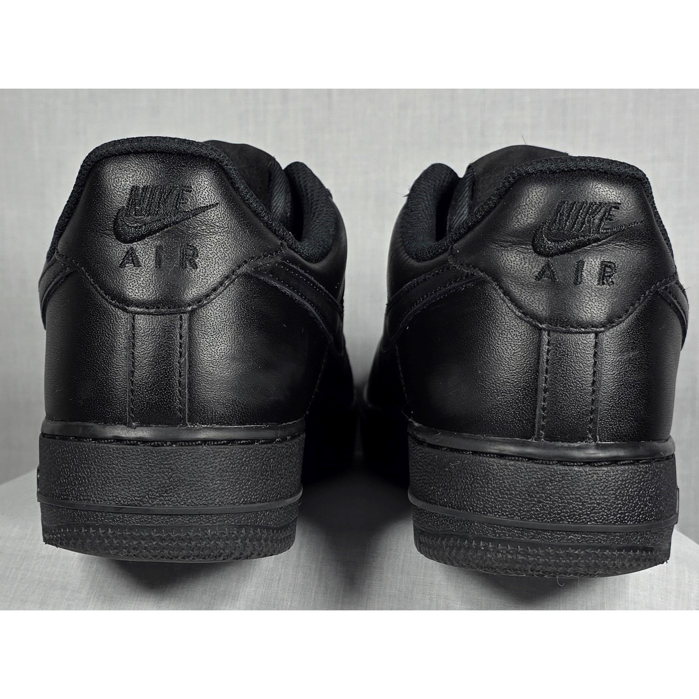 Nike Air Force 1 07 Triple Black Low Sneakers Men’s 8.5