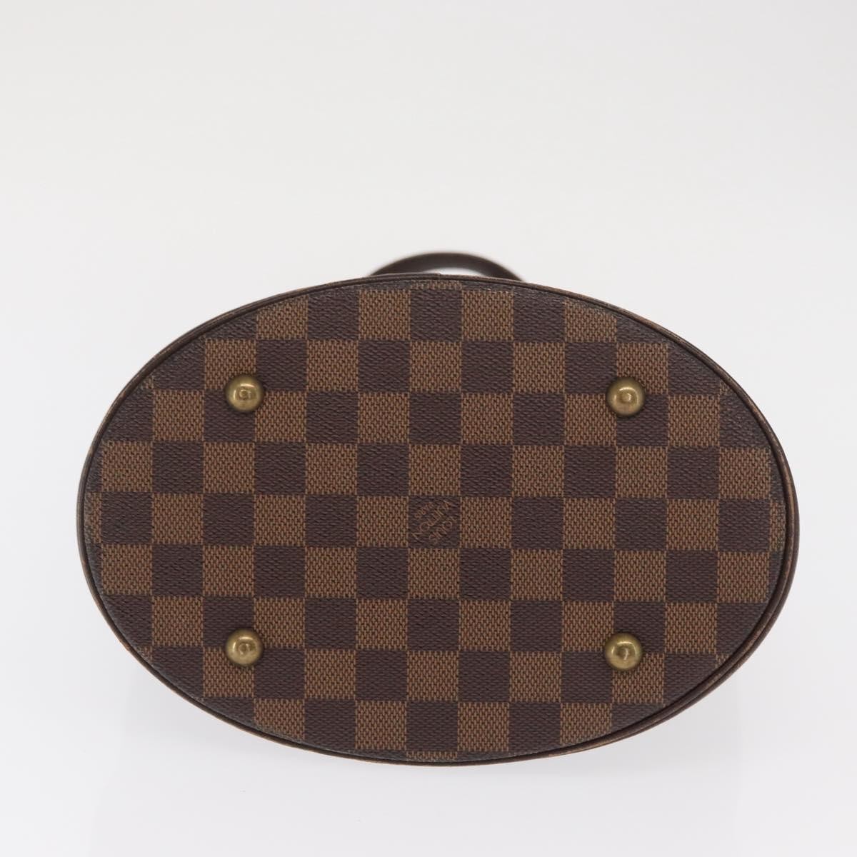LOUIS VUITTON Damier Ebene Marais Shoulder Bag N42240 LV Auth BA10212
