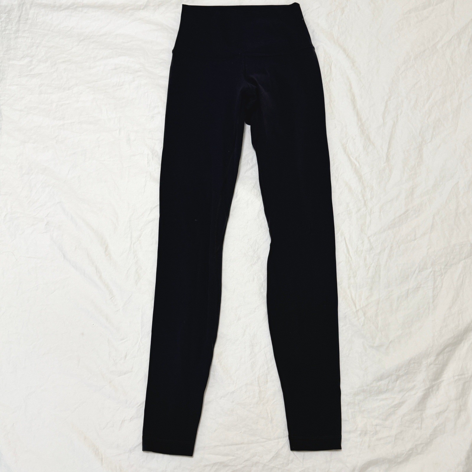 Lululemon Align Pant 28″ Black Yoga Leggings LW5CTES Size 4- FLAWED