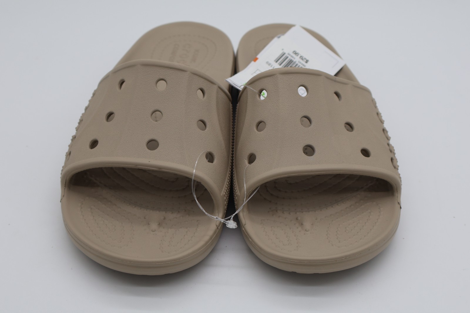Crocs Baya Slide Sandals Cobblestone Tan & Off Pink Unisex M-6/W-8 Lot of 2