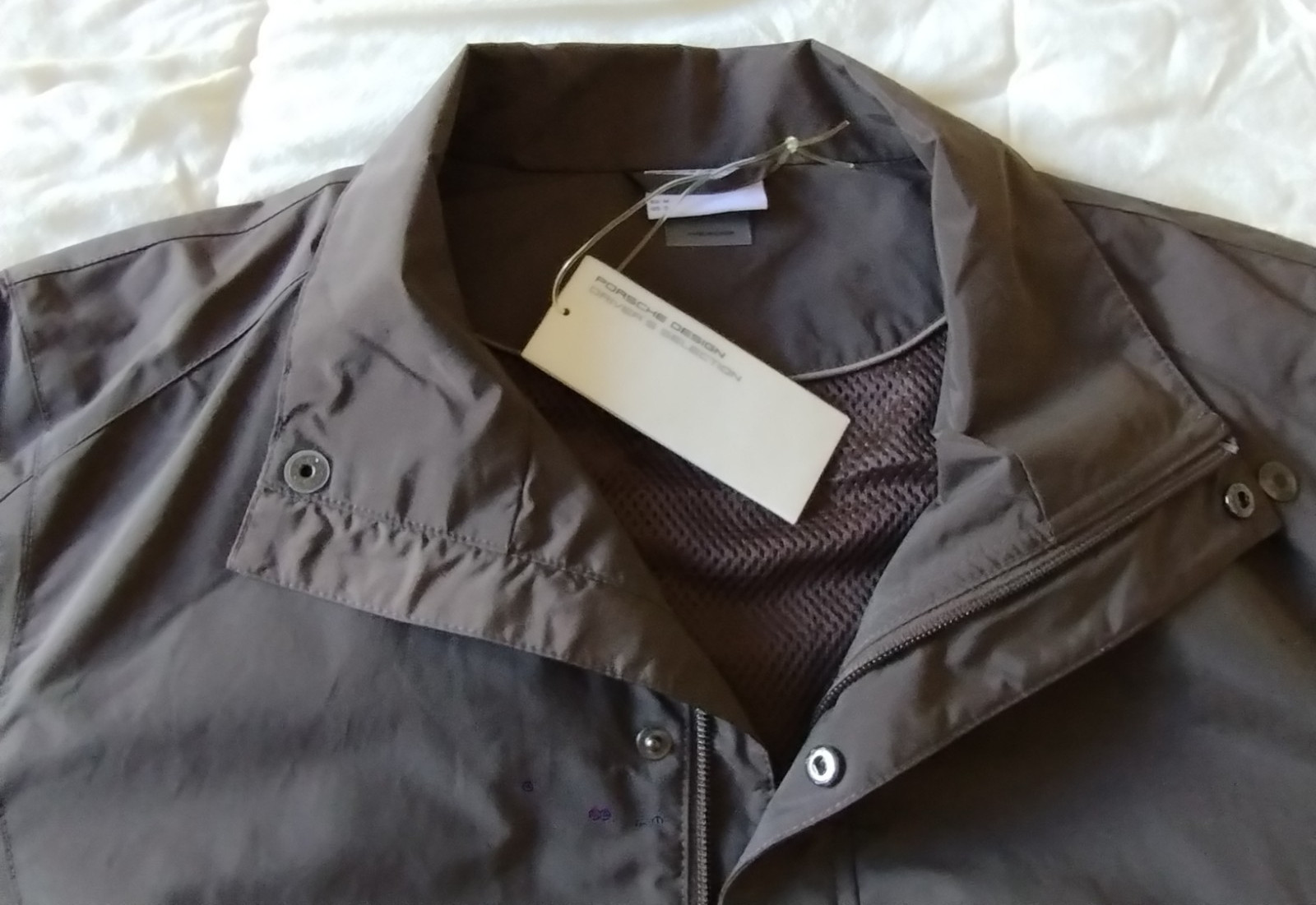 Genuine Porsche Design Driver’s Selection Windbreaker Jacket w/ Lots of Pockets