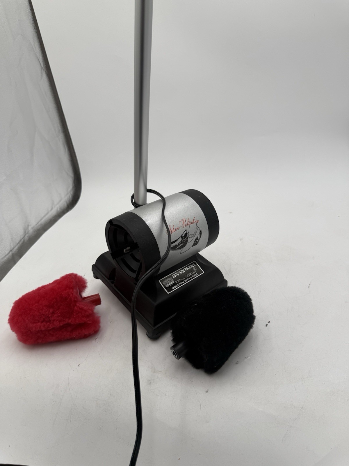🔥Moneysworth & Best Electric Shoe Polisher, Dual-Buffer Shoe Polisher for All🌟