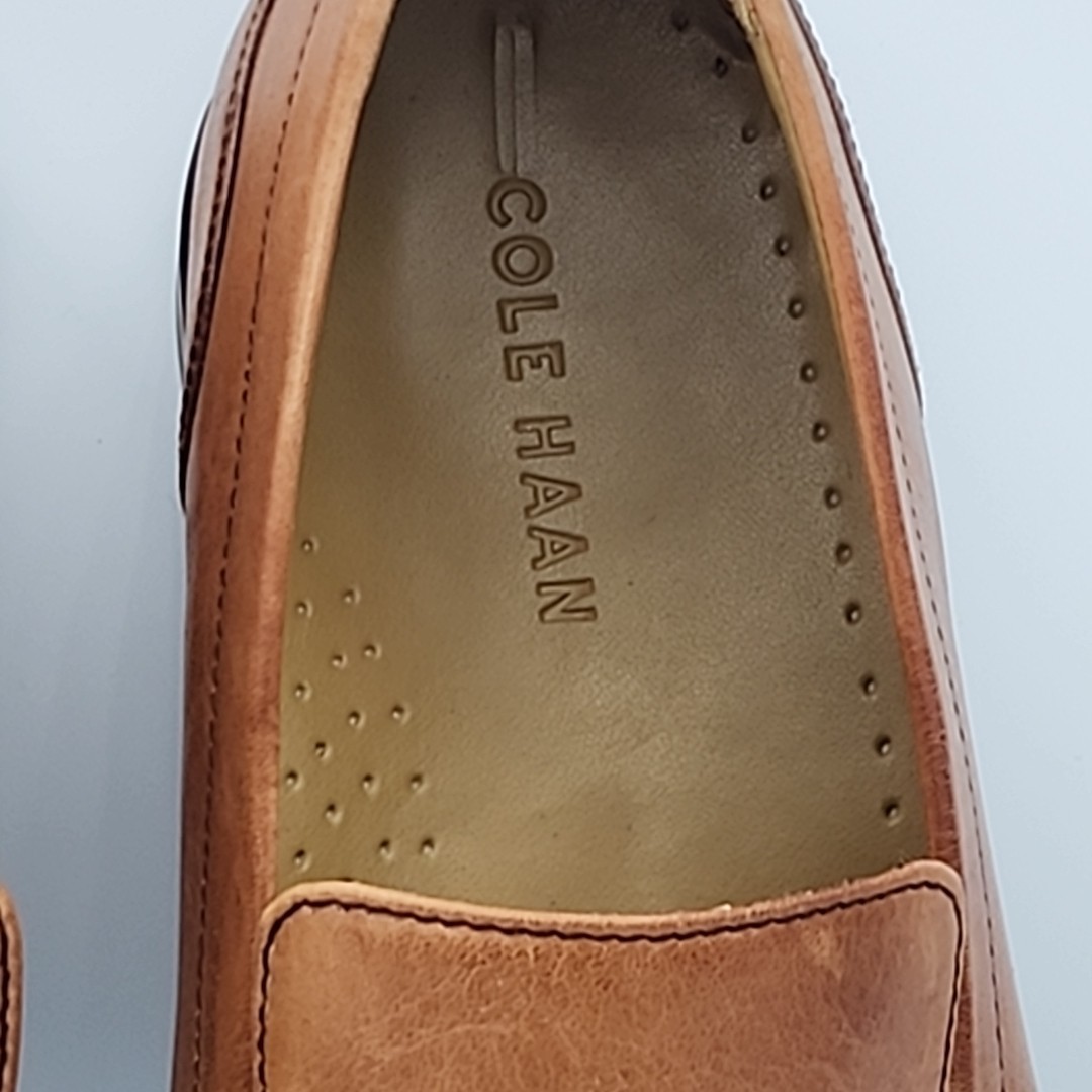 Cole Haan Warren Venetian Saddle Leather Loafers Men’s Size 11 M Light Brown