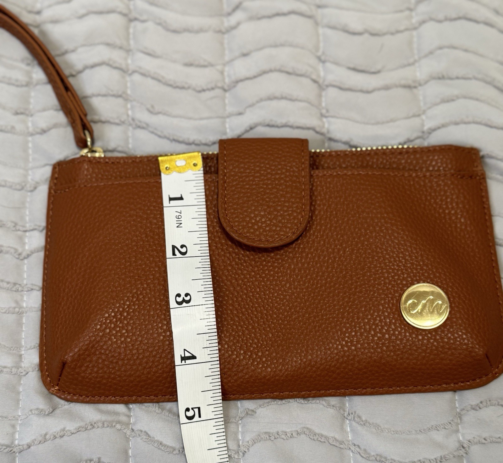 CleverMade Premium Zip Pouch Wallet Clutch