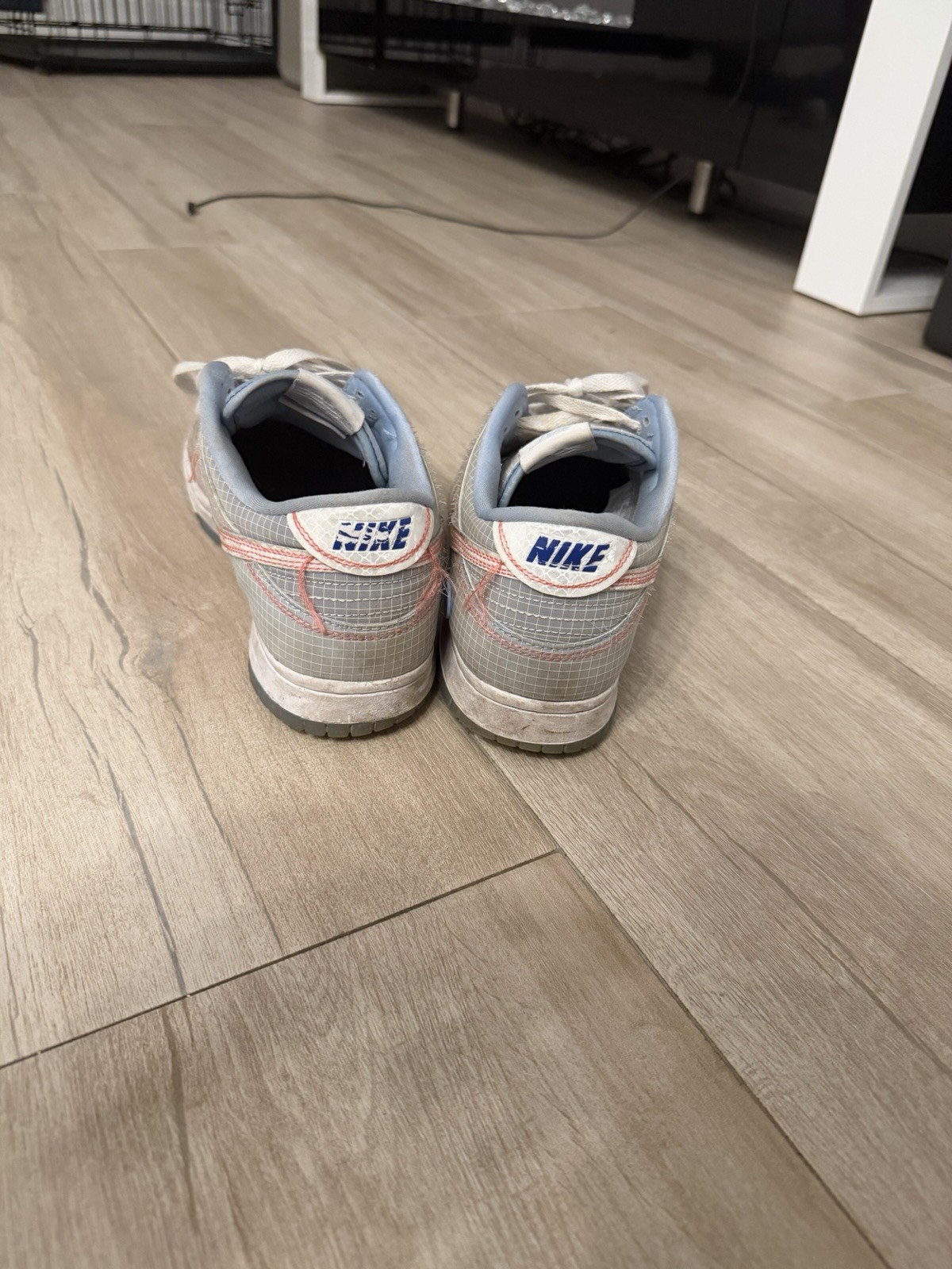 Size 10.5 – Nike Dunk Low x Union LA Passport Pack – Argon – Used