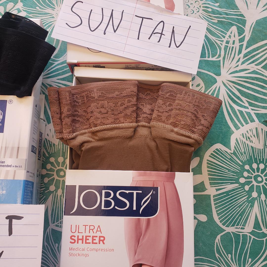 Jobst Ultra Sheer CT 20-30 Compression THIGH High Stockings Size Color Lace Regu