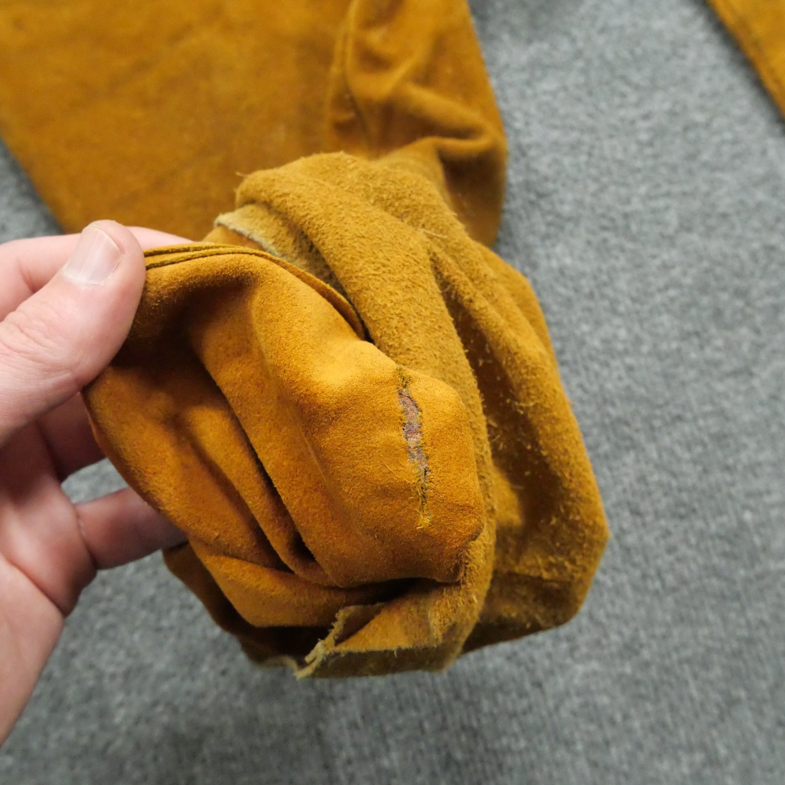 Vintage Jorgens Leather Design Pants Womens 7 8 30×30 Brown Suede Western 60s