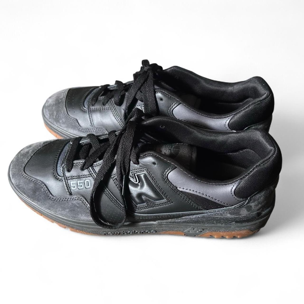 New Balance 550 BB550BGU Black Dark Grey Gum Men’s Size 11