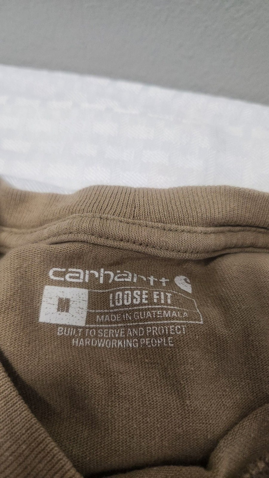 Carhartt K87 Men’s Loose Fit Heavyweight Pocket T-Shirt – Medium