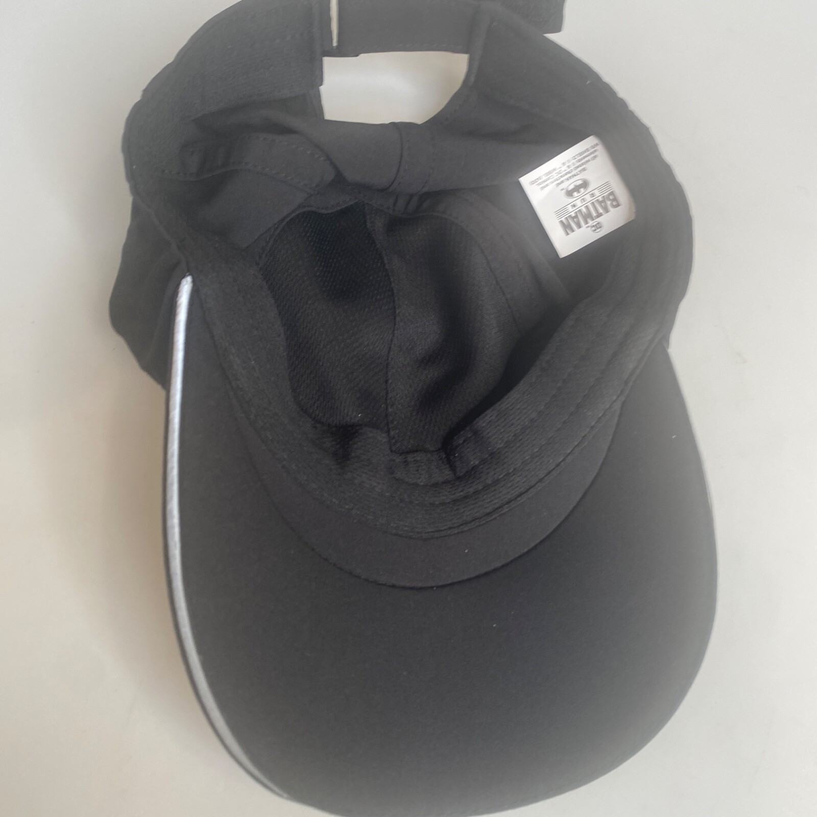 DC Batman Run Hat Cap Other Strap-Back Lightweight Running Black Nylon