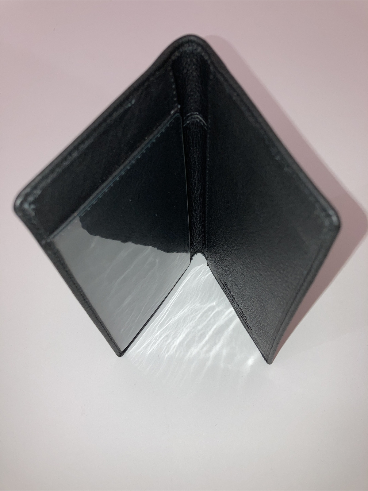 SEDONA-Leather Checkbook Cover with Plastic Carbon divider