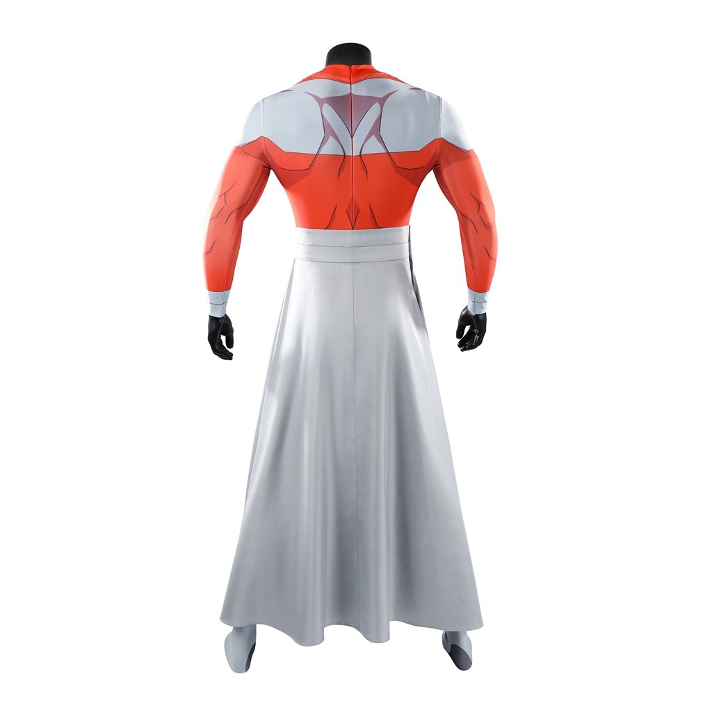 Xcoser Invincible Season 4 Thragg Cosplay Jumpsuit Outfit Halloween Bodysuits