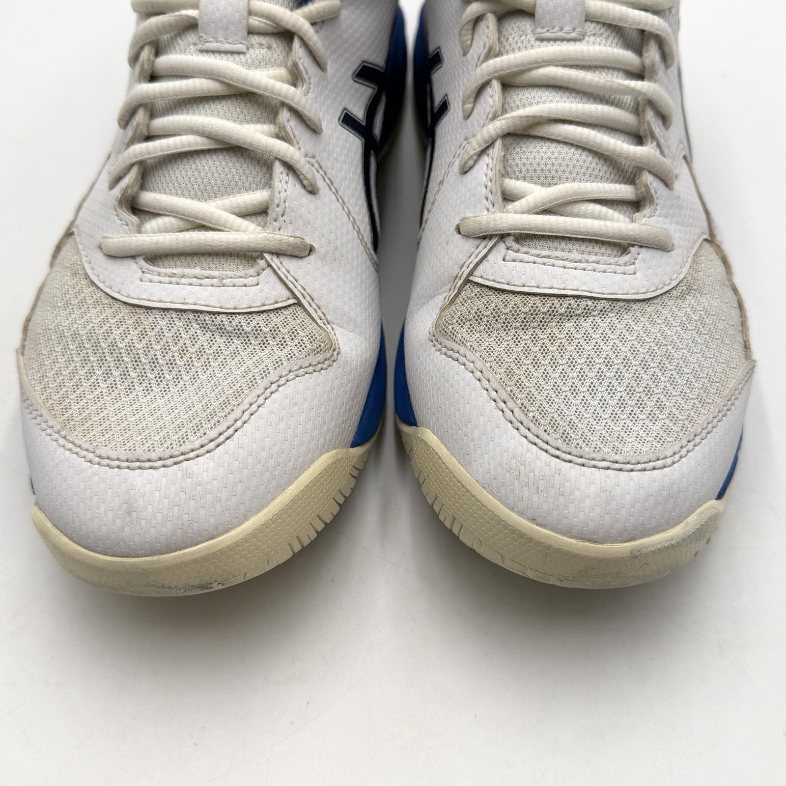 Asics Gel Dedicate 8 Mens Size 11 Pickleball Shoes Sneakers 1041A409 White Blue