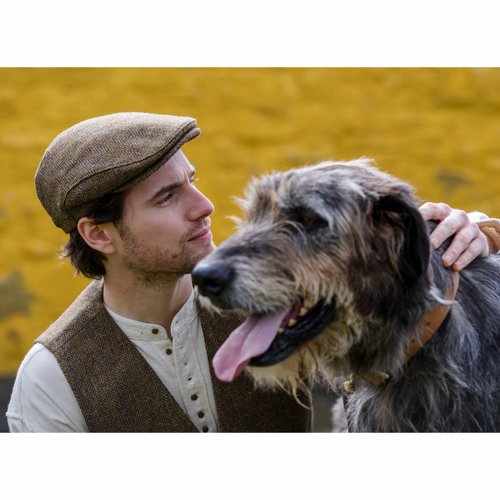Mucros Weavers Irish Tweed Trinity Flat Cap 100% Wool Touring Newsboy Hat