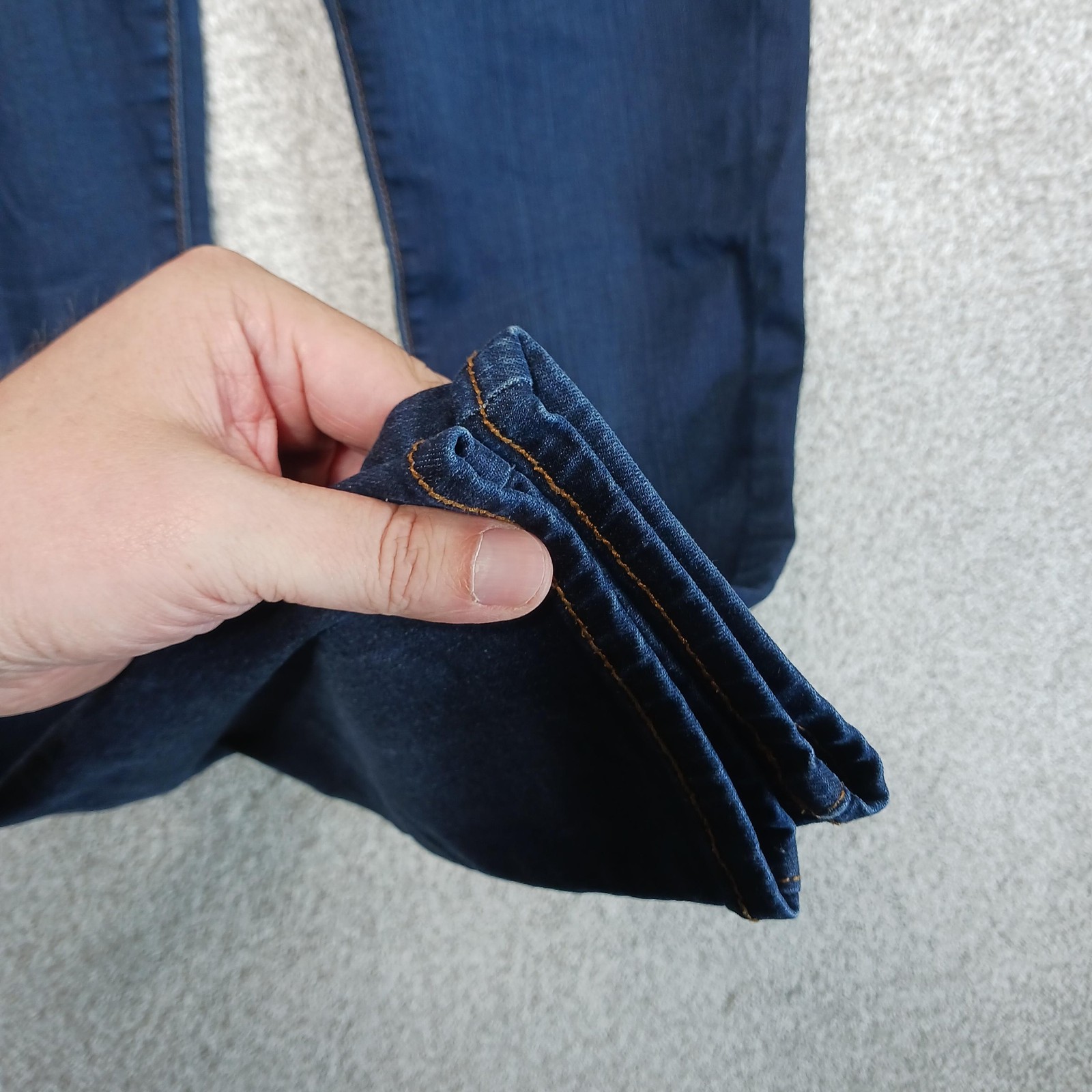 American Eagle Jegging Super Stretch Jeans Womens 8 Dark Wash Mid Rise 30×29