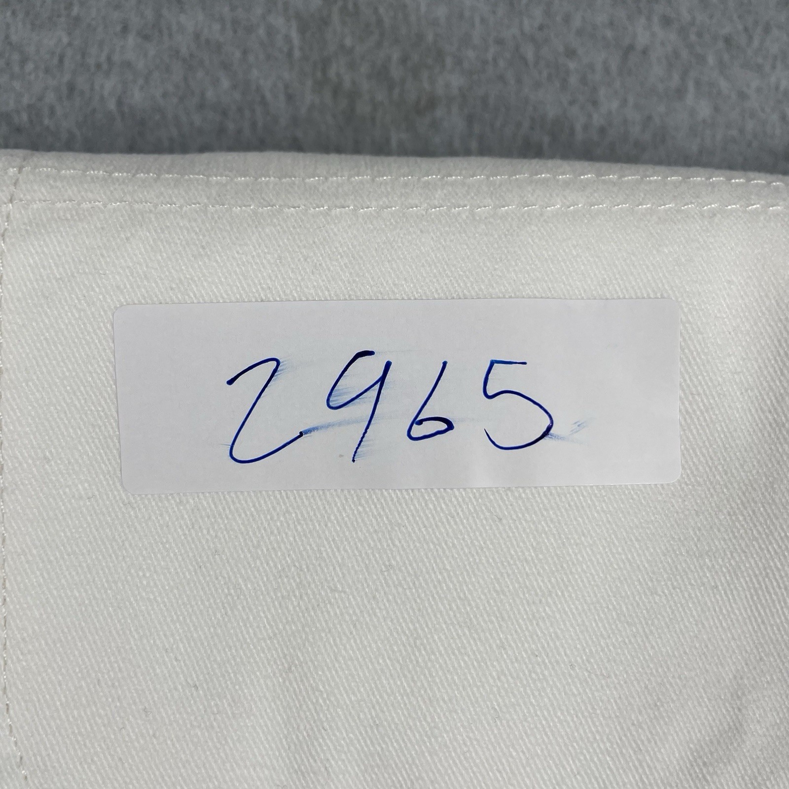 Wrangler Carpenter loop painter Jeans Men’s (fits 37×33) white straight solid