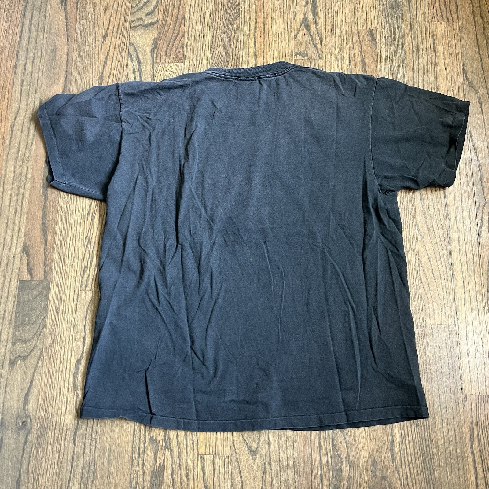 Vintage 90s 3d Emblem Wolf Eagle Native American Sz XL
