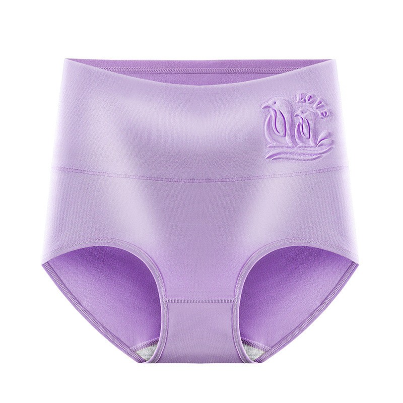 Tummy Control Underwear Ladies Leak Proof panties Women High Waist Pant 4 Packs