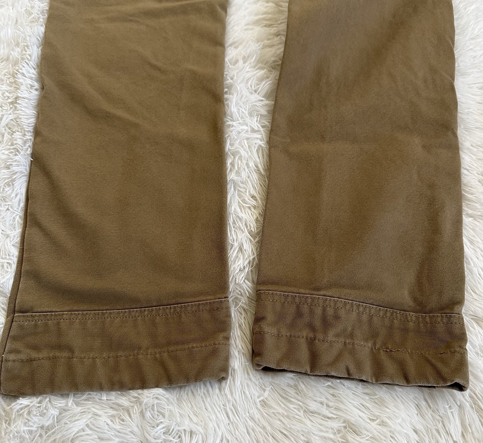 Iron & Resin Men’s Double Knee Journeyman Canvas Work Pants Size 36