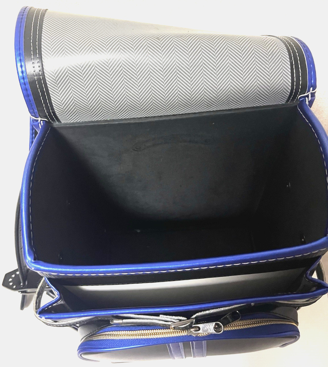 Randoseru Japanese Backpack School Bag Black & Blue for Kids Made in Japan