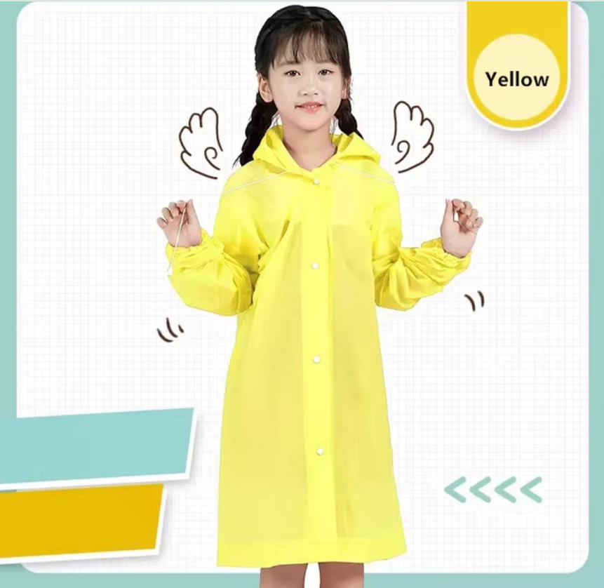 Adult Waterproof Hooded Raincoat Jacket Rain Coat Poncho Rainwear Outdoor Hiking