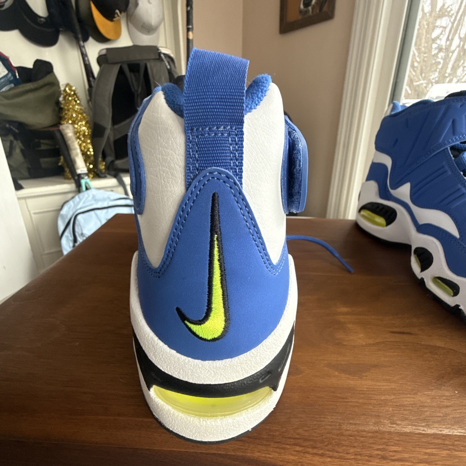 Size 7 Nike Air Griffey Max 1 2021 Varsity Royal White Suede (DJ5161-400)