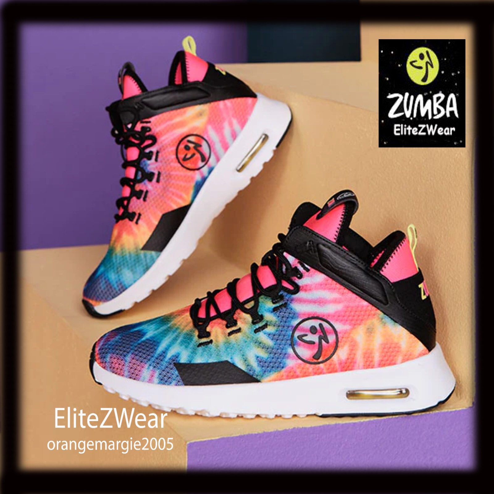 ZUMBA MID HIGH TOP SHOES ALL SIZES! TRAINERS SNEAKERS – EXCLUSIVE ZIN CONVENTION