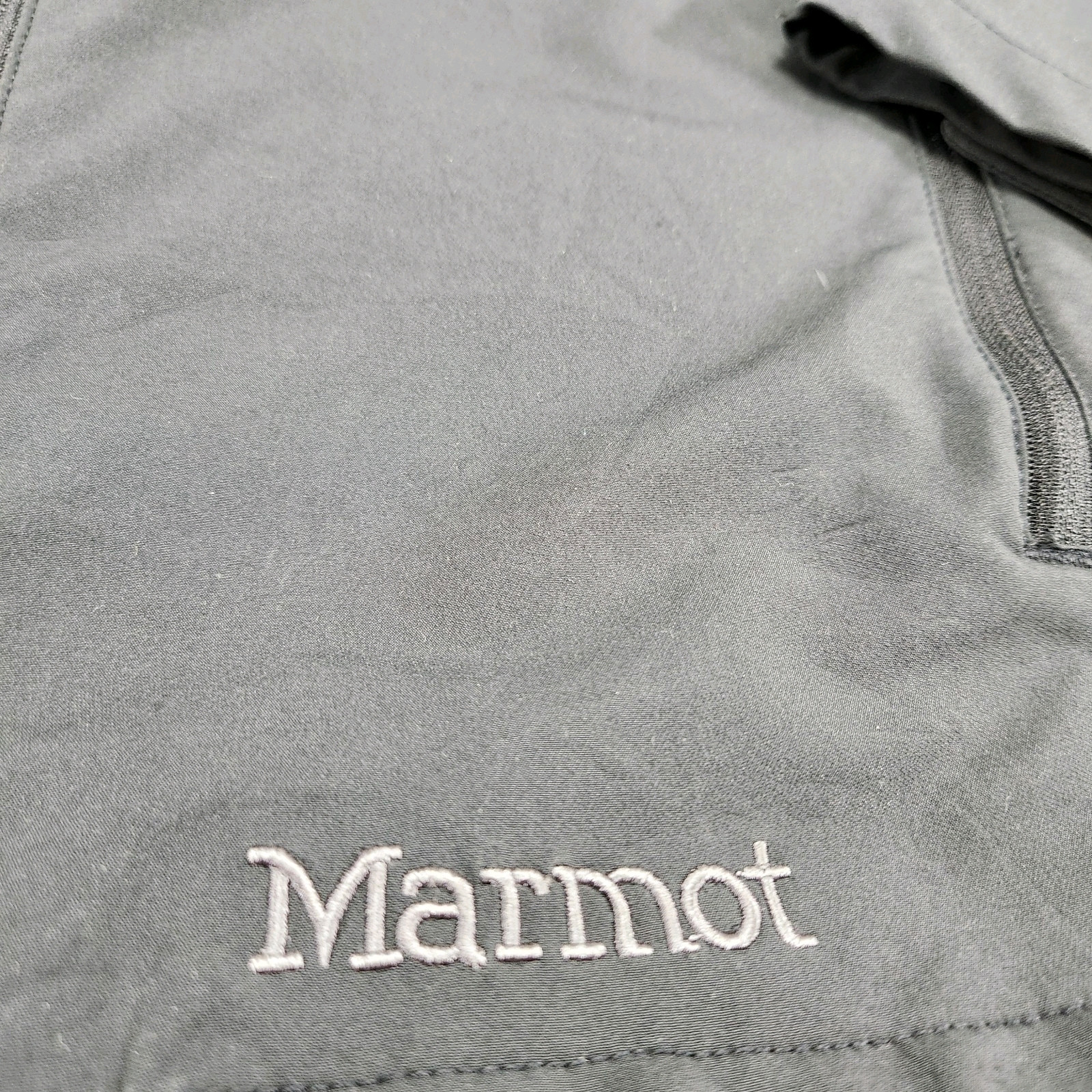 Marmot Approach Jacket Men M Softshell Hiking Full Zip Gorpcore Fleece Lined