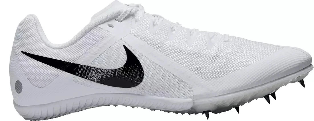 Nike Men’s Zoom Rival Track & Field Multi-Event with Spikes Size 9 White/Black