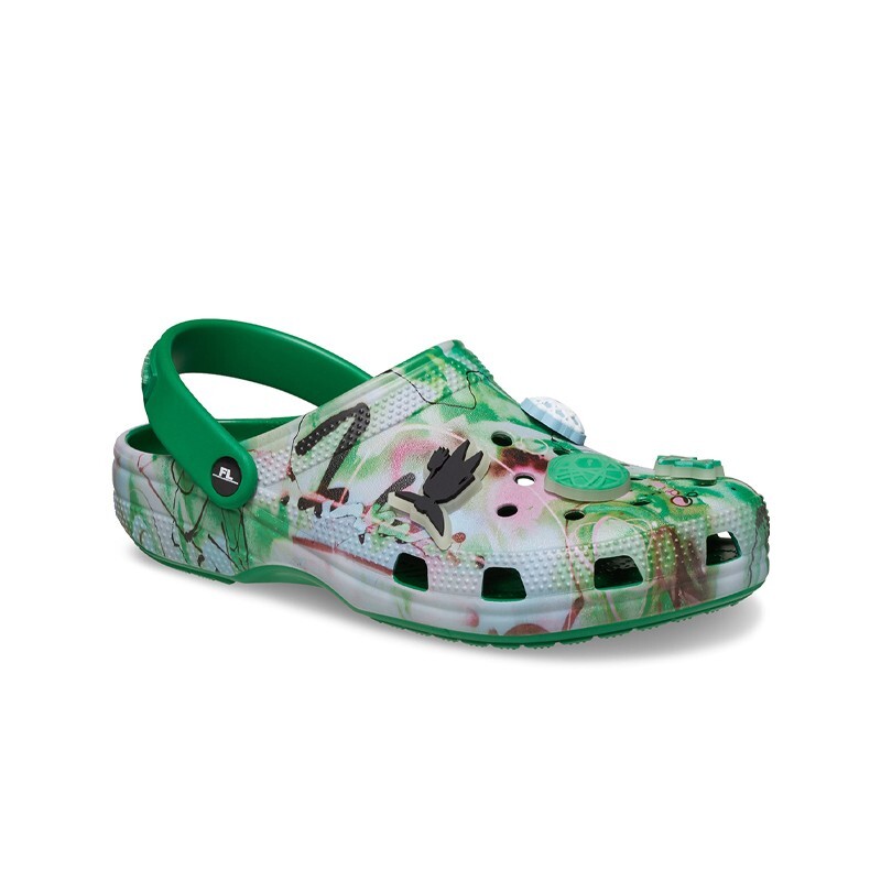 Futura Laboratories X Crocs Classic Clog (Green Ivy)