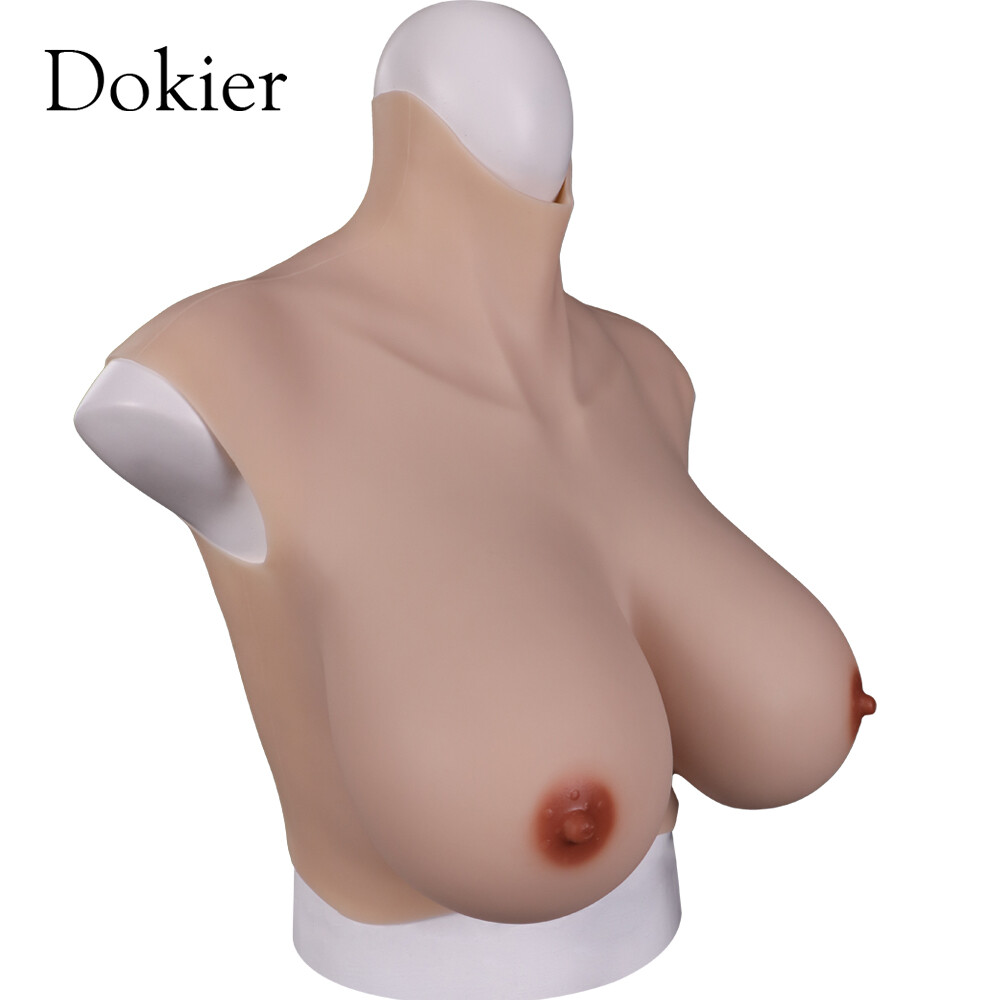 Dokier Oversize Silicone Breast Forms For Large Frame Crossdresser Drag Queen