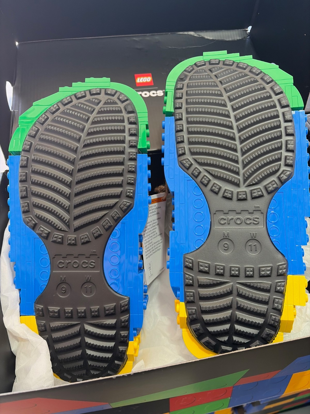 Crocs Masterbrand Creativity Clog LEGO Black Multi 213655-90H 212388-90H