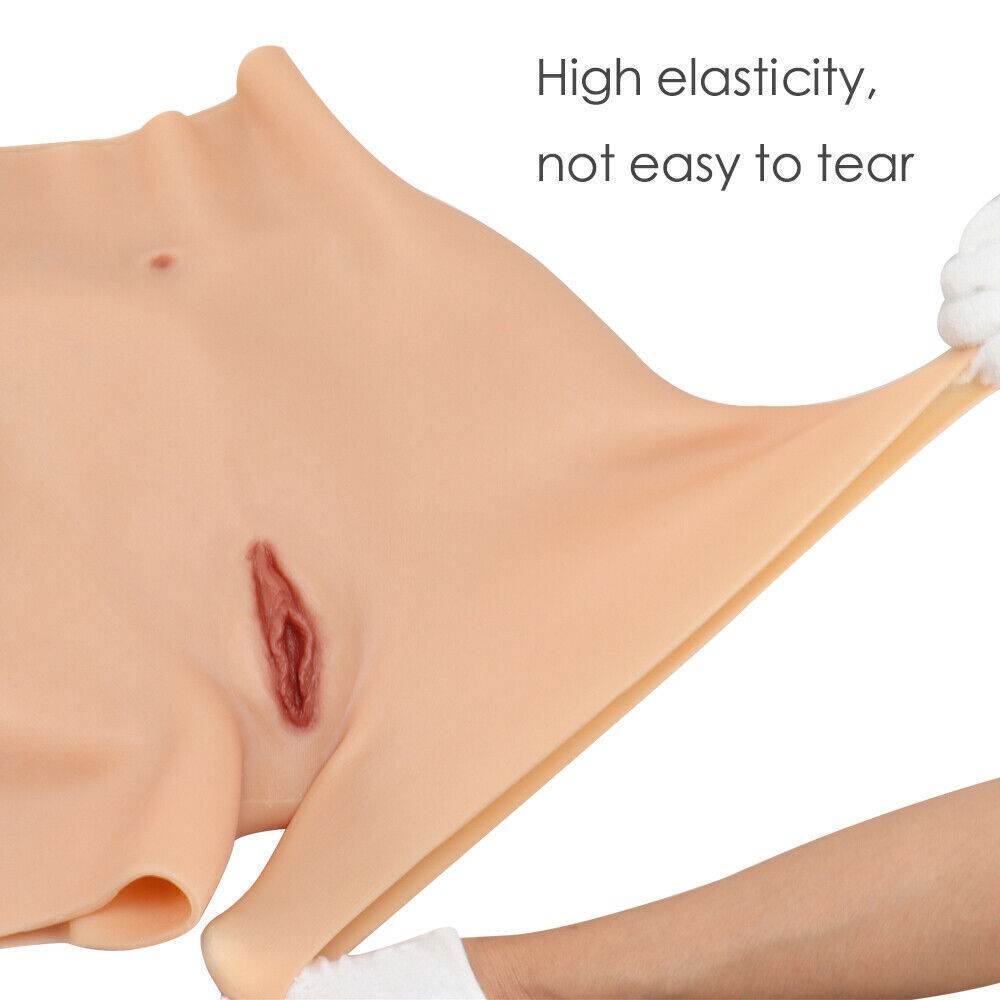 Silicone Panty Plump Hips Underwear Fake Vagina Pant Plump Buttocks Crossdresser