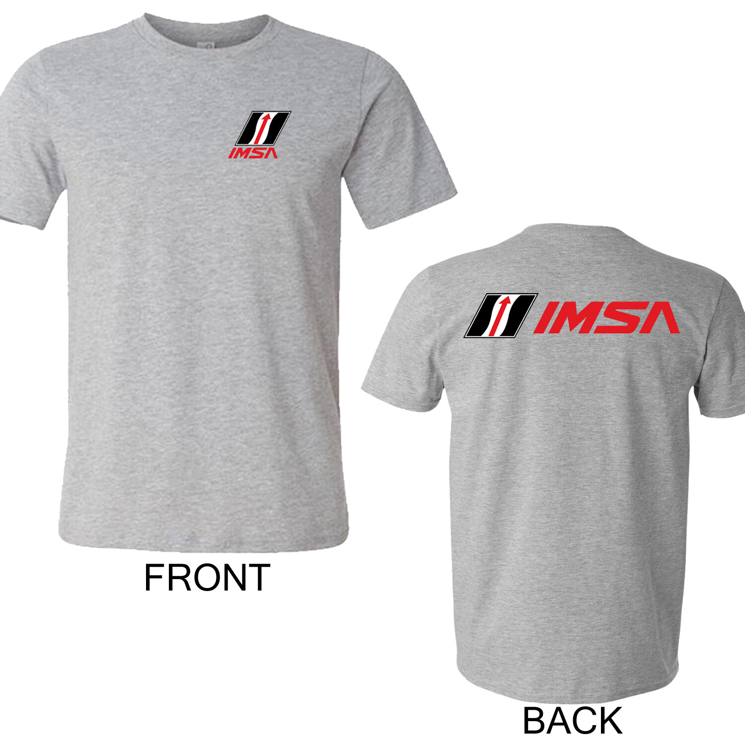 IMSA International Motor Sports Association Men’s Grey T-Shirt Size S to 5XL