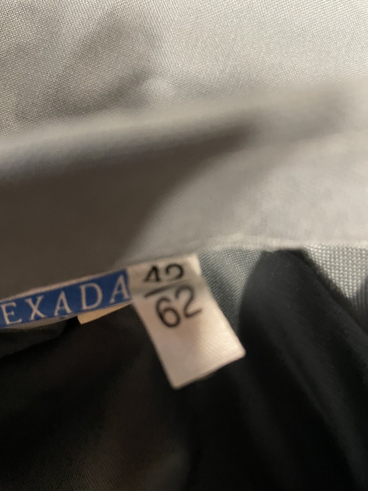 New Without Tags Vintage Texada Fashion Gray Long Sleeve Button Up Size 42 62