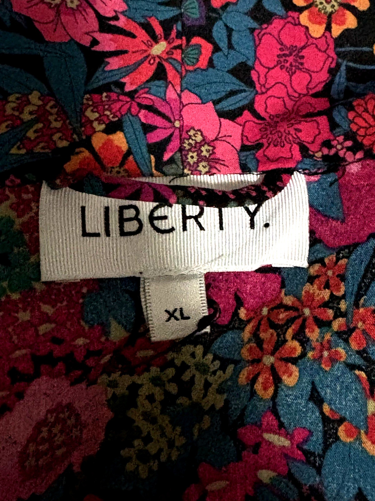 LIBERTY OF LONDON CIARA TANA LAWN COTTON ROBE FLORAL PATTERN SIZE XL NEW