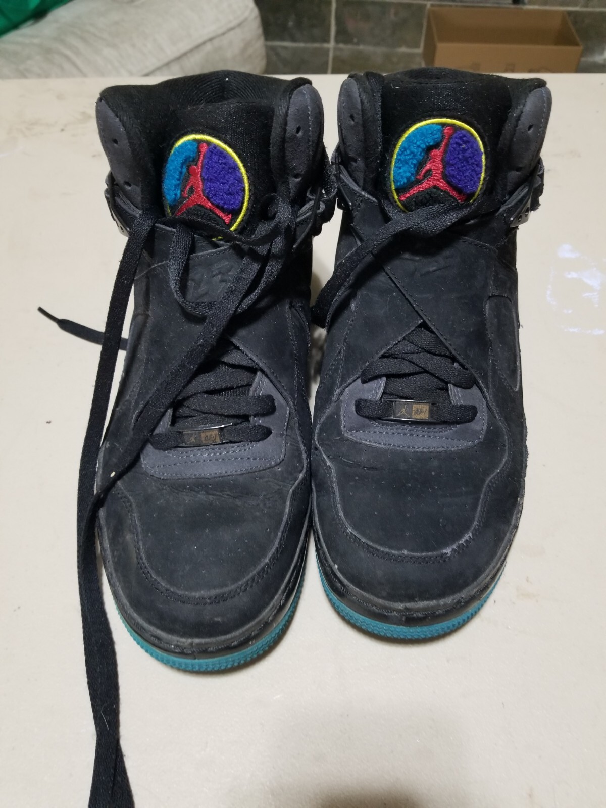 Size 10 – Air Jordan Fusion 8 Aqua