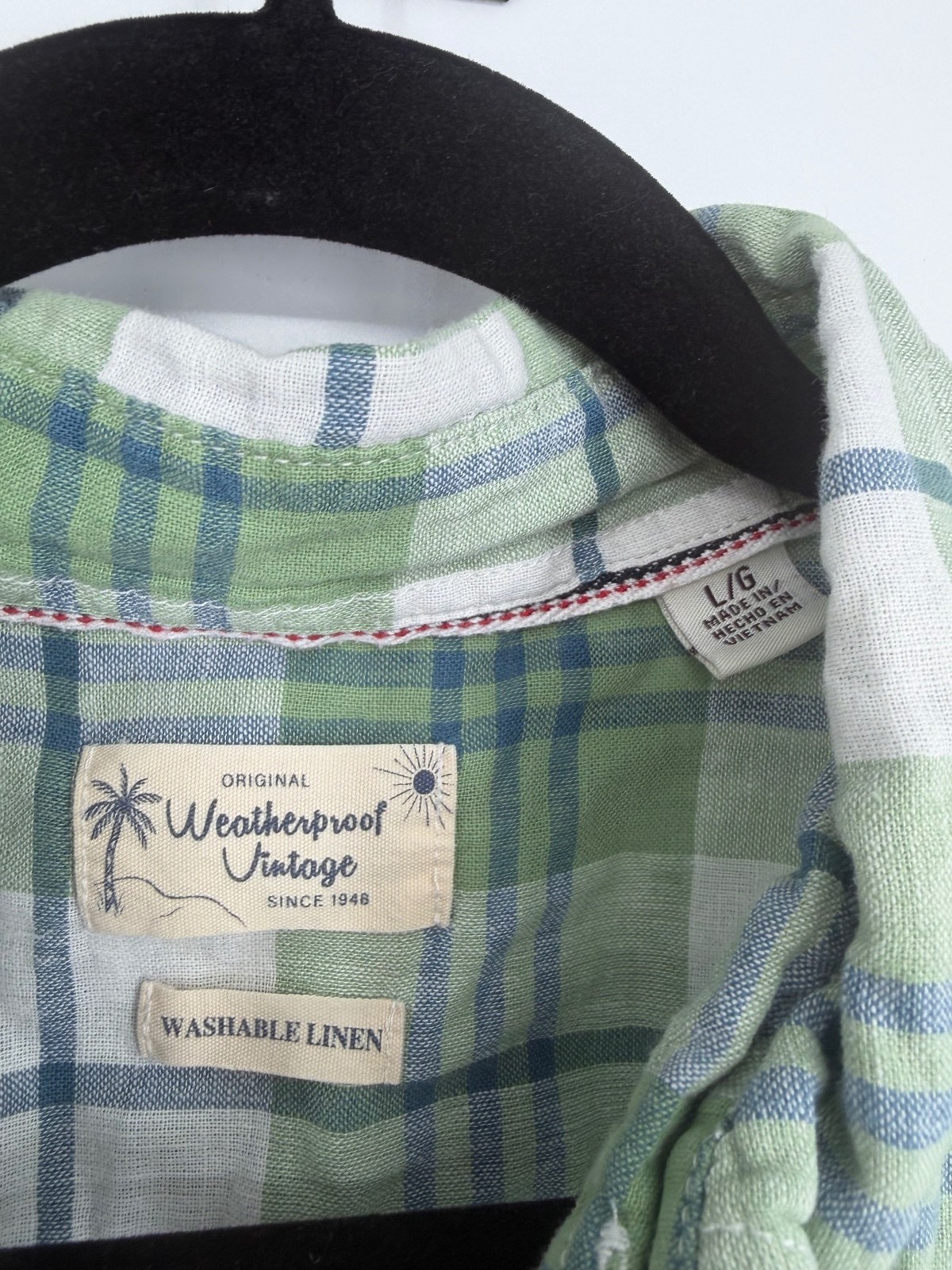 Weatherproof Vintage size large button up